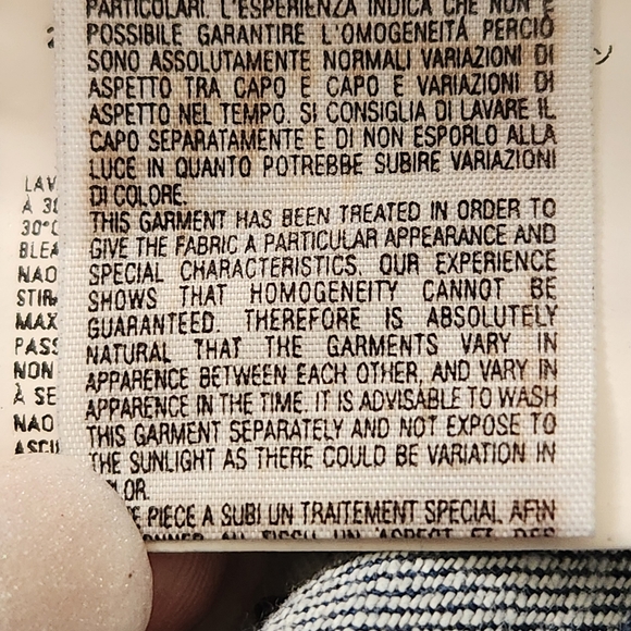 Diesel Denim Mermaid Maxi Skirt Size 29 Blue - Picture 9 of 12